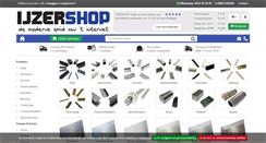Desktop Screenshot of ijzershop.nl